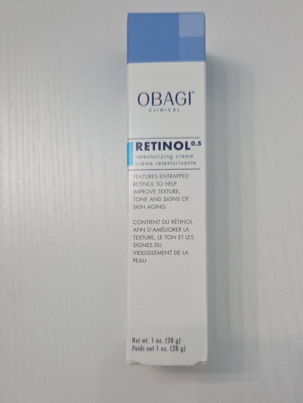 Obagi Retinol 0.5 Re-texturizing Cream - White/Blue